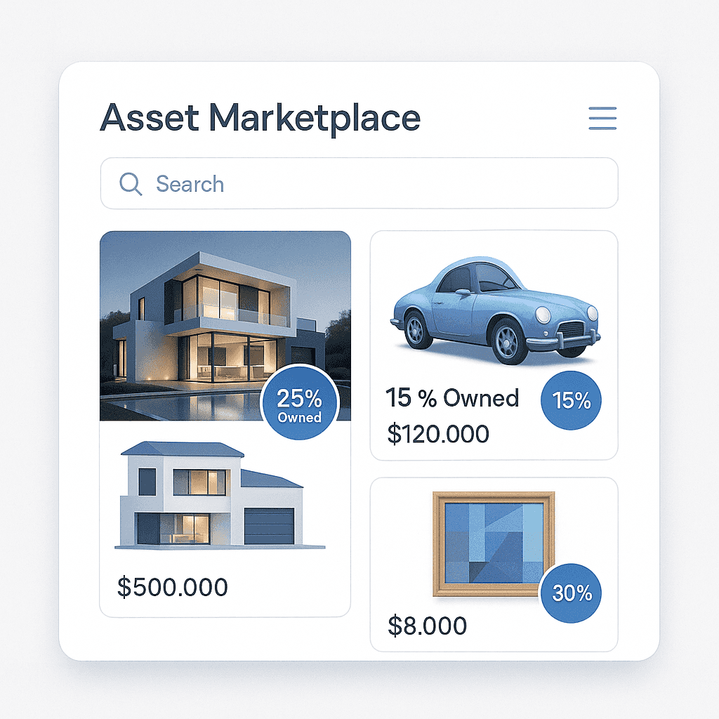 Diverse asset classes visualized